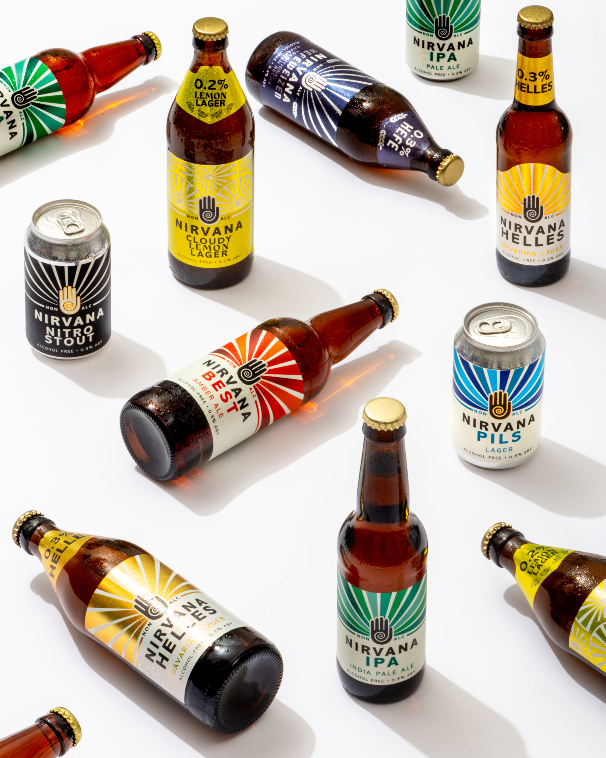 Nivana full beer range